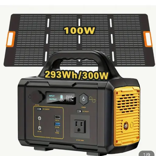 GENERADOR ELECTRICO PORTATIL CON PICOS HASTA 300 WATTS